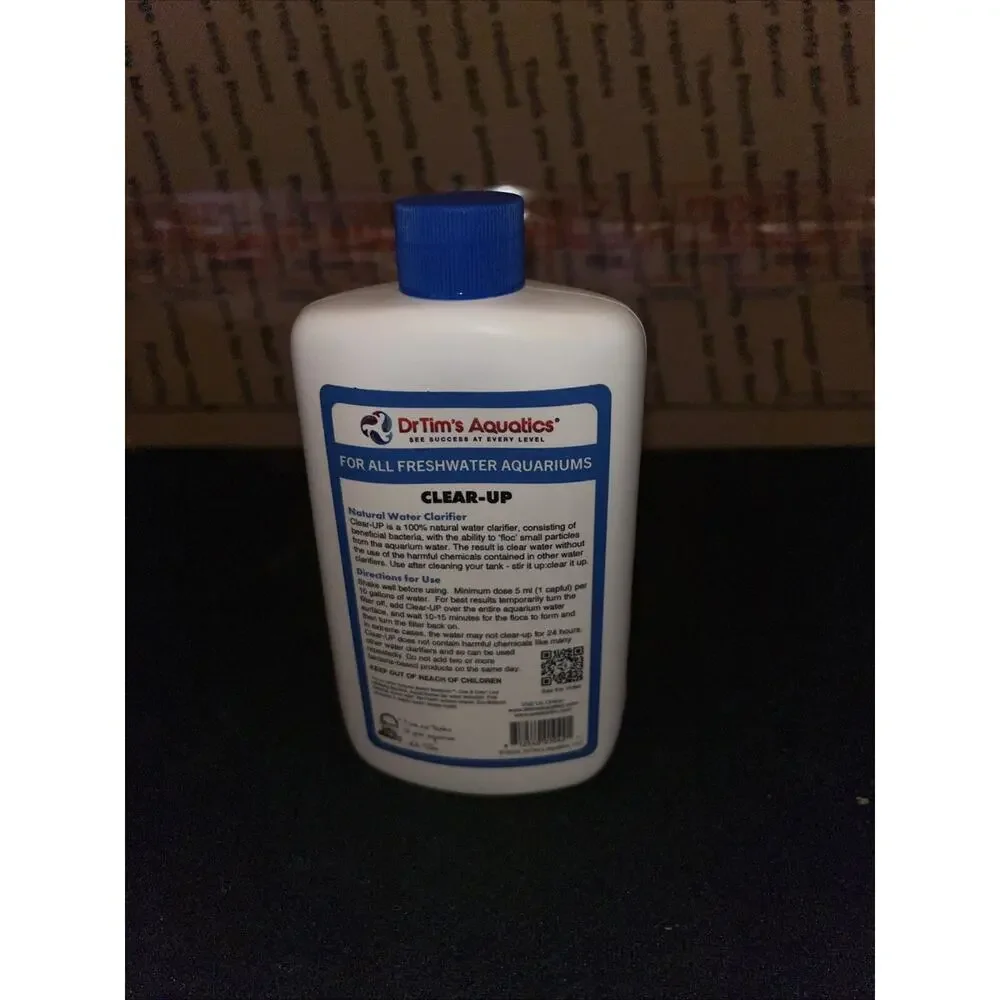 Freshwater Clear-Up (8 oz) 480 Gallons - Dr Tim's Aquatics